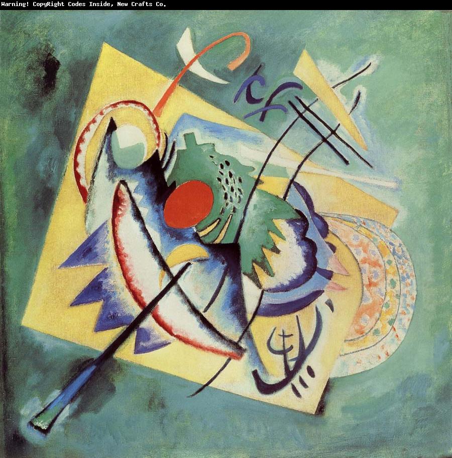 Wassily Kandinsky Voros ovalis
